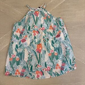 Michelle McDowell coastal vibes Floral Tank Top